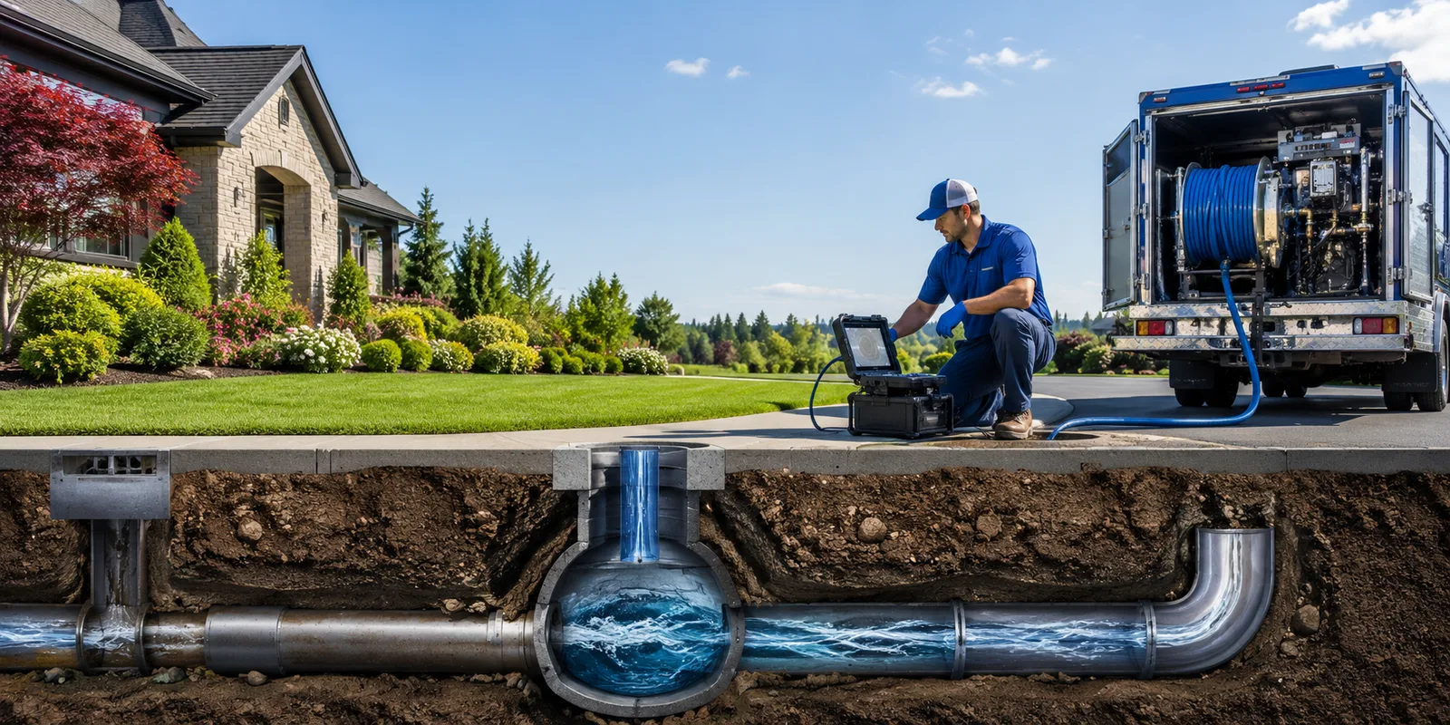 Drainage restoration information for New Sharon, ME